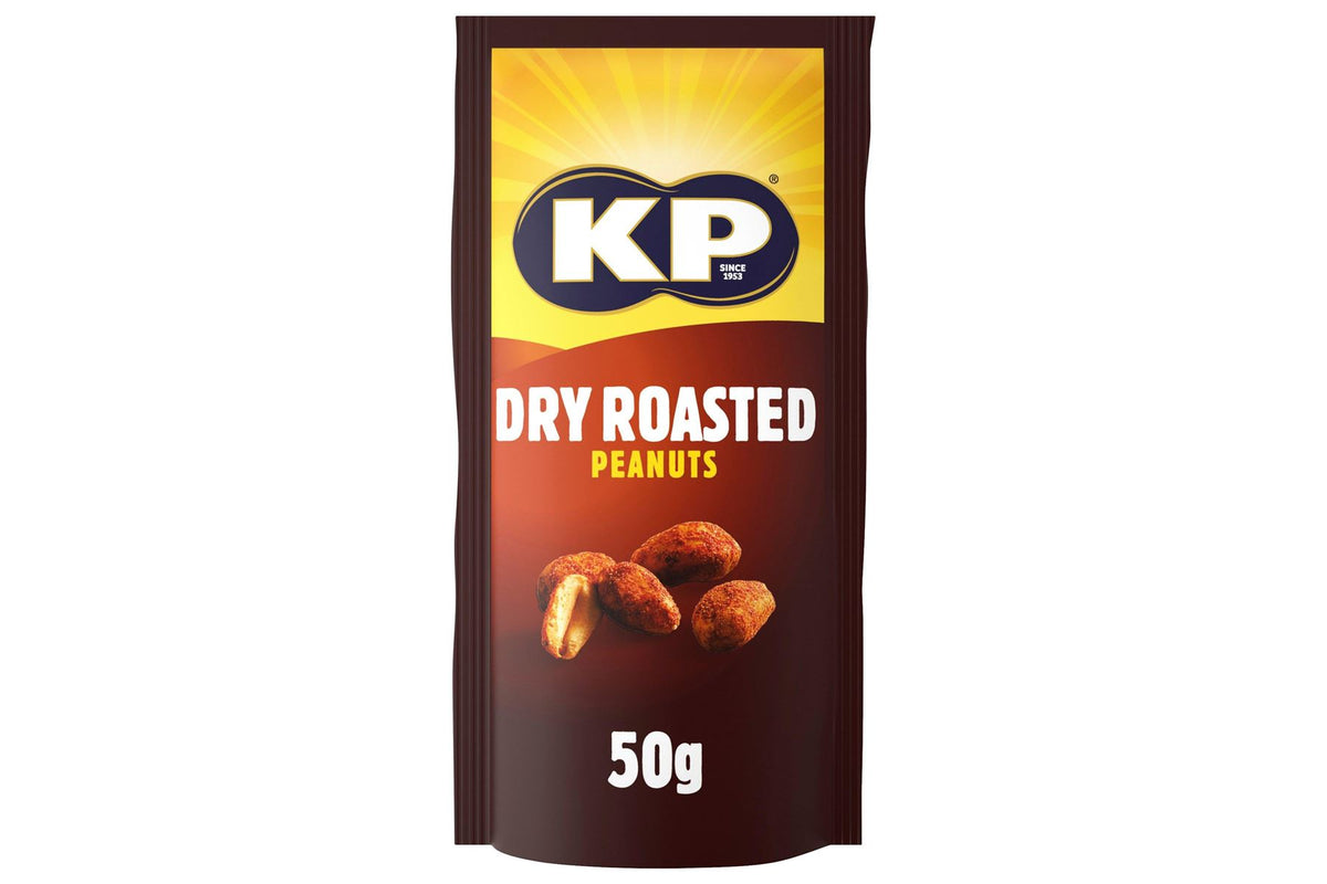 KP Dry Roasted Peanuts 50g (Case of 24)