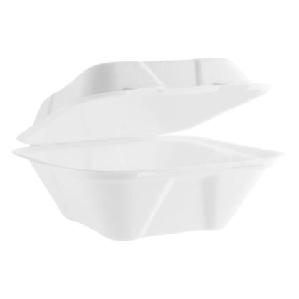 Nourish Moulded Fibre Burger Box Large 7x7" (Case of 1)