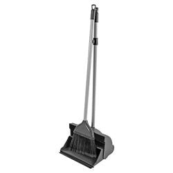 Lobby Dustpan & Brush Set Black