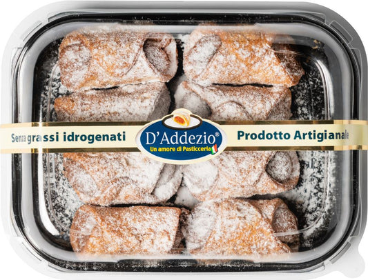 D'ADDEZIO Cannoli Siciliani - Hazelnut Cream 200g - 1 Case