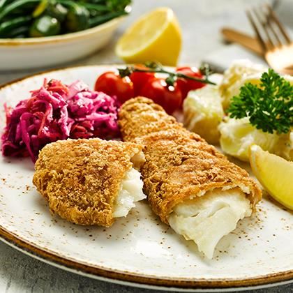 Pier 7 MSC Small Battered Cod Fillets 110-140g (Case of 35)