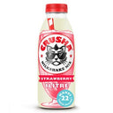 Crusha Strawberry Flavour Milkshake Mix Bottle (Case of 12)