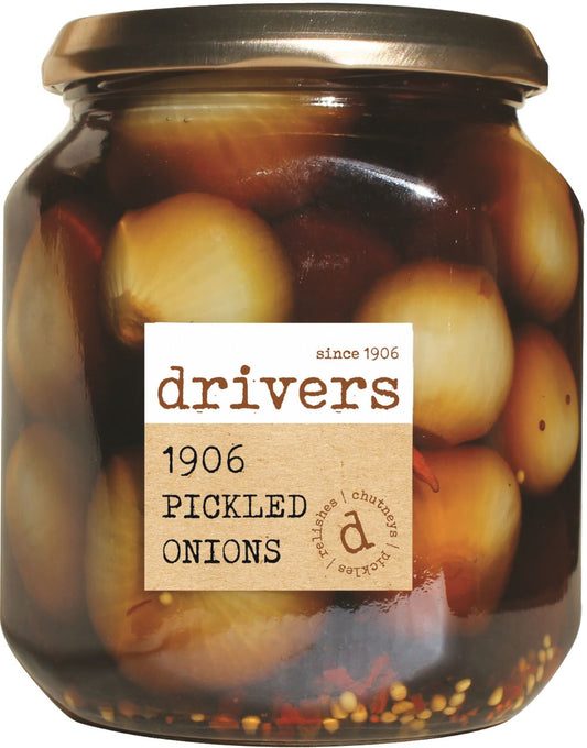 DRIVERS 1906 Pickled Onions 550g - 1 Case