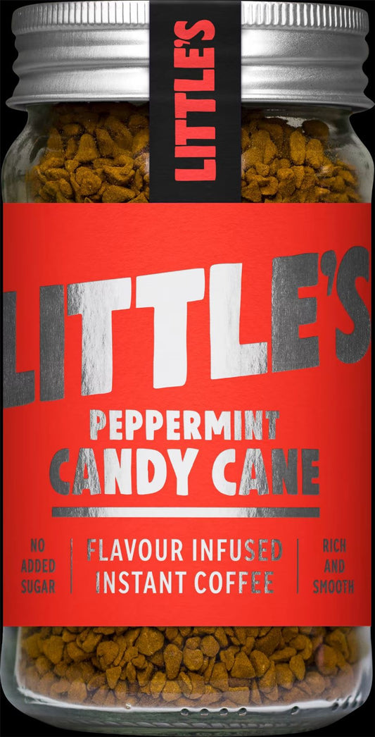 LITTLE'S Peppermint Candy Cane Instant Coffee 50g