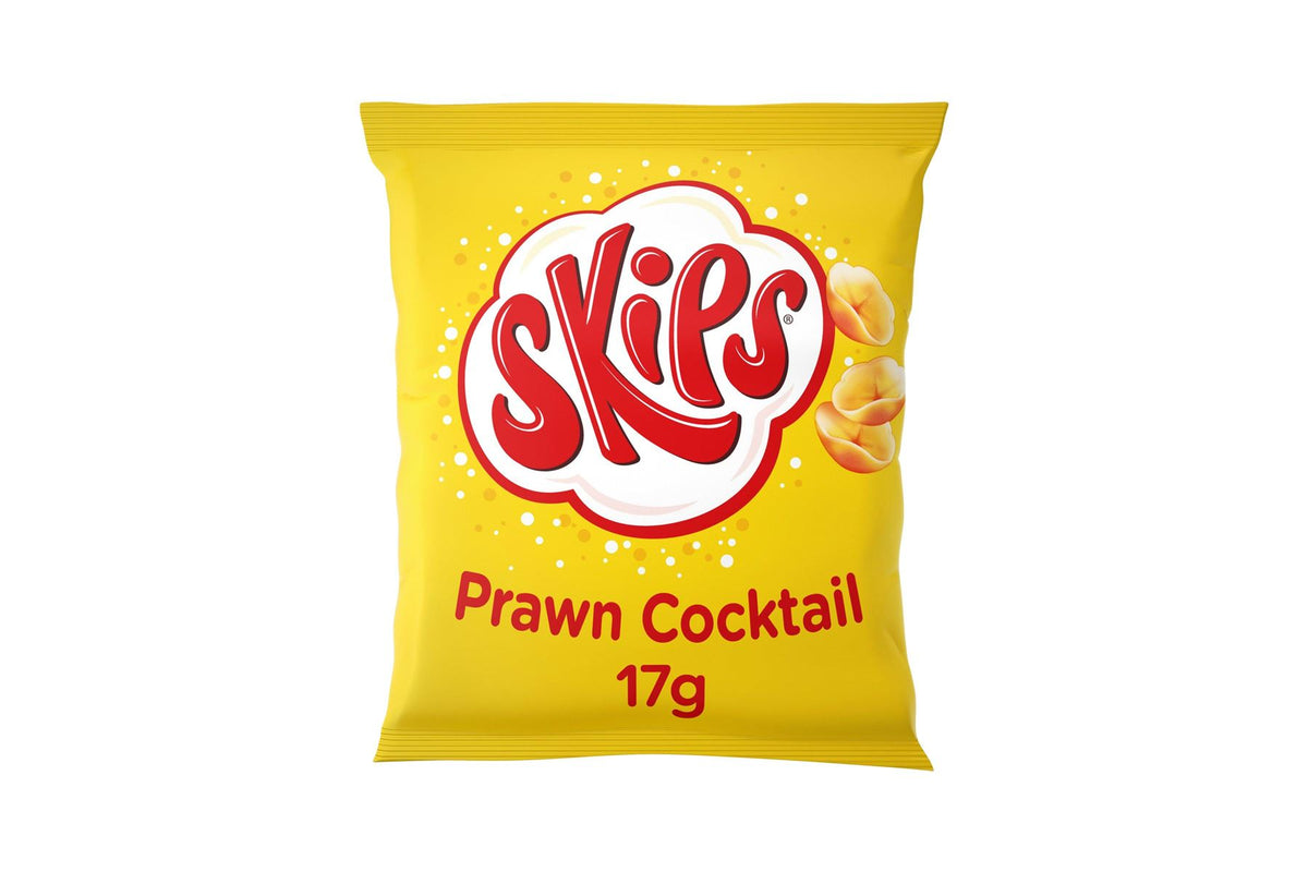Skips Prawn Cocktail Crisps 17g (Case of 24)