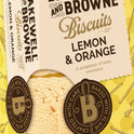 BAKEWELL AND BROWNE Lemon and Orange Biscuits 150g