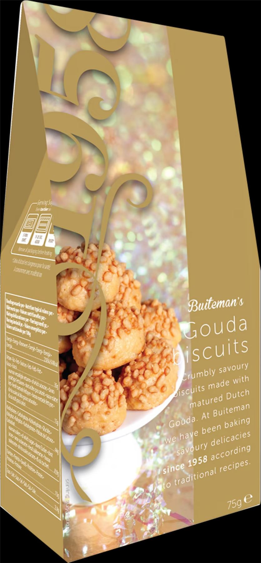 Buiteman - Gouda Biscuits (8x75g)