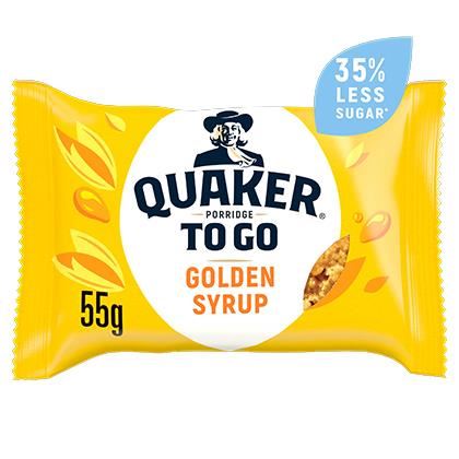 Quaker Porridge Golden Syrup Bars