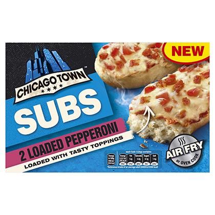 Chicago Town Subs Loaded Pepperoni (Case of 10)