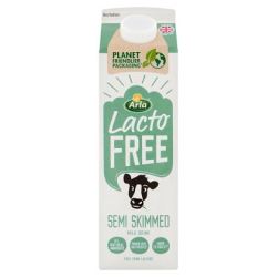 Lactofree Semi Skimmed Milk Red Tractor