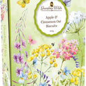 GRANDMA WILD'S Apple & Cinnamon Oat Biscuits in Wildflower Meadow Tin 300g
