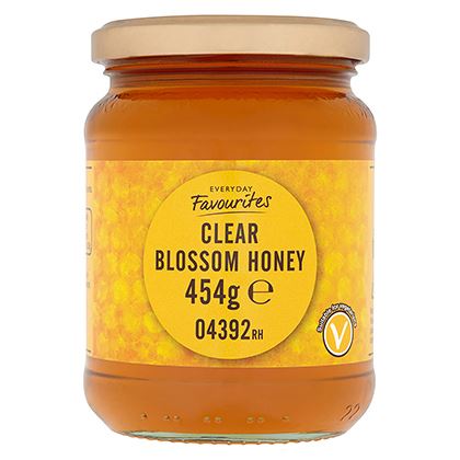 Everyday Favourites Clear Blossom Honey Glass