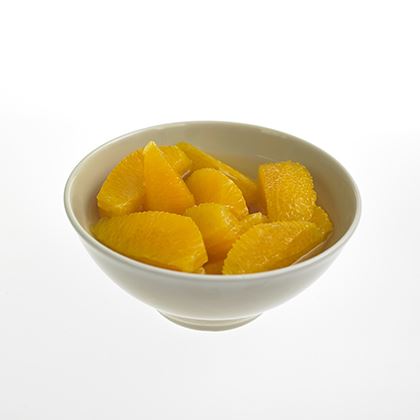 Orange Segments Tub 4Kg Gross - 3Kg Drained (Case of 1)