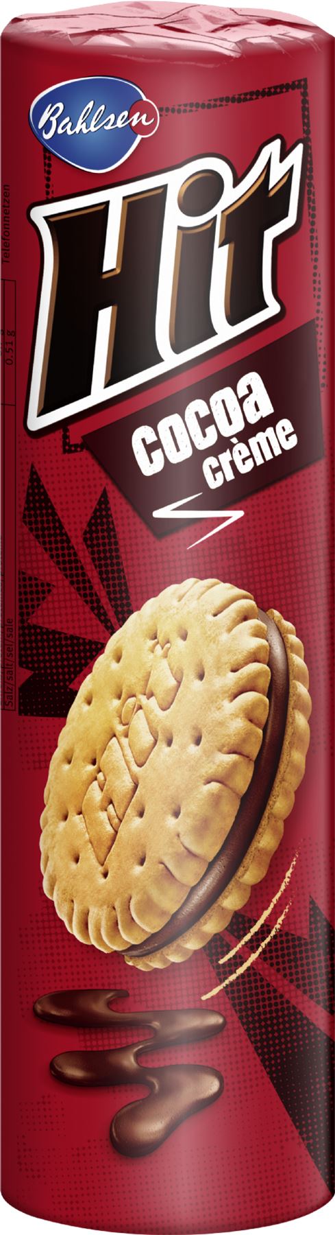 Bahlsen Hit Cocoa Creme Biscuit, 220g