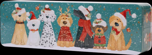 Farmhouse - Christmas Dog Rectangle Tin (12x225g)