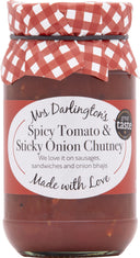 DARLINGTON'S Spicy Tomato & Sticky Onion Chutney 312g (Case of 6)