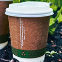 Kraft Double Wall Hot Cup 12oz (Case of 1)