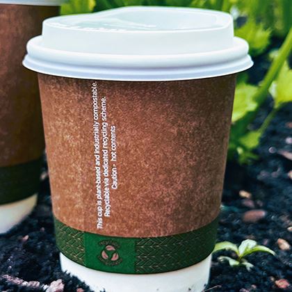 Kraft Double Wall Hot Cup 12oz