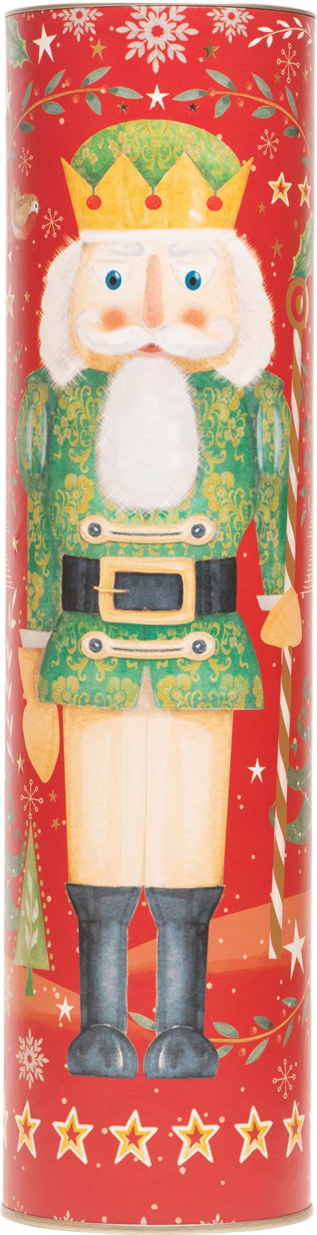 FARMHOUSE BISCUITS Chocolate Whirl Biscuits in Nutcracker Tube 300g - 1 Case