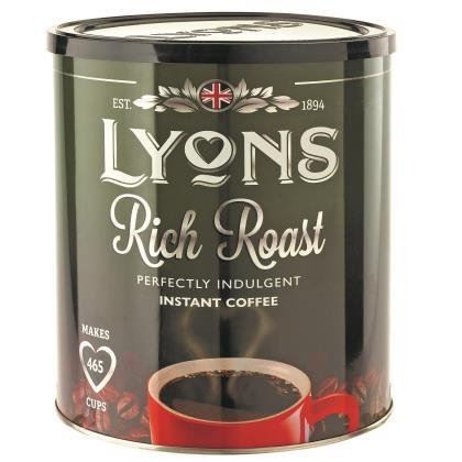 Lyons Rich Roast Instant Coffee