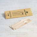 Wooden Disposable Three Piece Cutlery Set