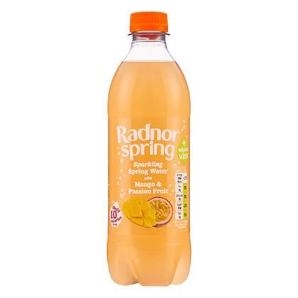 Radnor Spring Mango and Passionfruit Sparkling Spring Water (Case of 24)