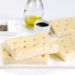 Plain Focaccia Presliced (Case of 36)