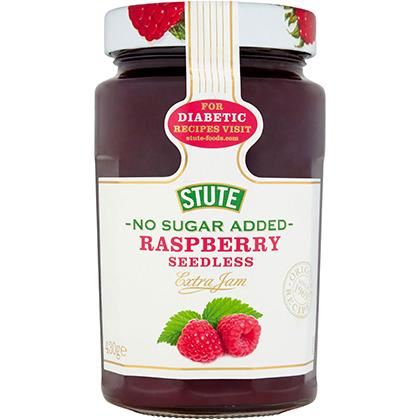 Stute No Sugar Added Raspberry Jam (Case of 6)