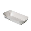 Notpla Seaweed Lined Curved Tray White 10x6" (Case of 1)
