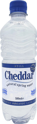 CHEDDAR Natural Spring Water - Still PET 500ml (Case of 24)