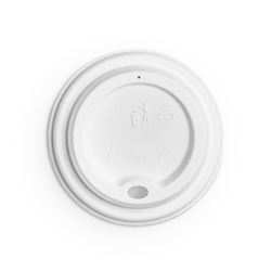 Fibre Hot Cup Lid Fits 12-16oz Cup