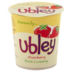 Ubley Thick 'n' Creamy Fruited Yoghurt Mixed Case 150g