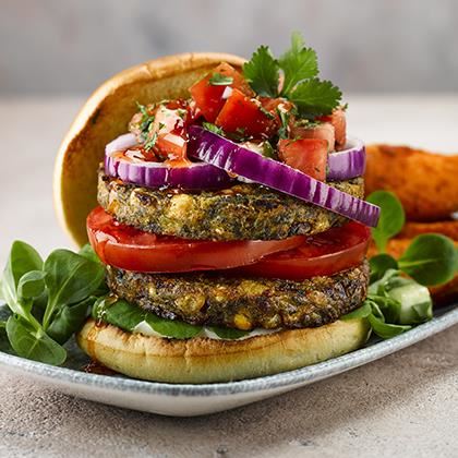 Everyday Favourites Falafel & Spinach Quarter Pounder