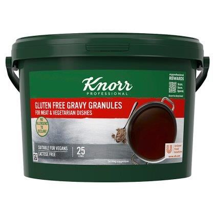 Knorr Gluten Free Gravy Granules for Meat Dishes 25L