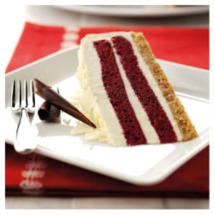 Premium Selection Red Velvet Cheesecake (Pre-cut) (Case of 1)