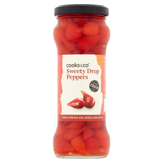 COOKS & CO. Sweety Drop Red Peppers 235g - 1 Case