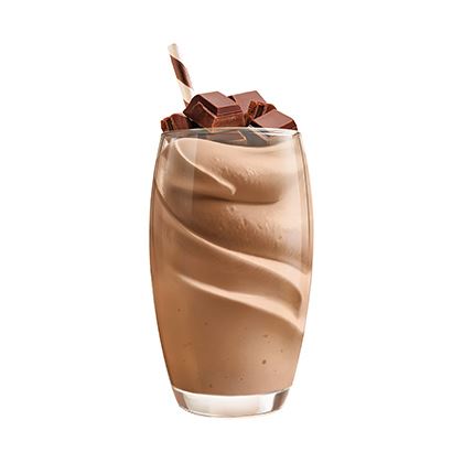 Love Shakes Livin La Vida Cocoa frozen milkshake sachets.