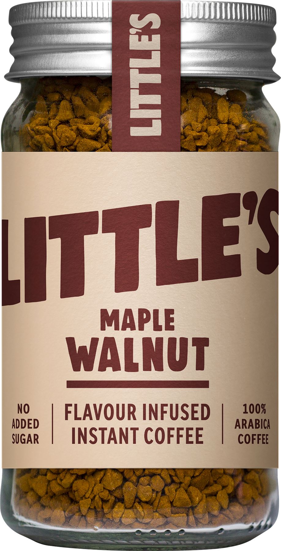 LITTLE'S Maple Walnut Flavour Instant Coffee 50g - 1 Case
