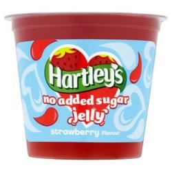 Hartley's No Added Sugar Strawberry Jelly Pots 12 x 115g
