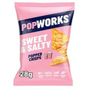 Popworks Sweet & Salty Popped Crisps Snacks (Case of 18)
