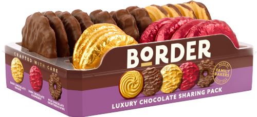 BORDER Luxury Chocolate Sharing Pack 365g