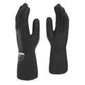 Polyco Maxima 30cm Heavy Duty Flock Lined Natural Rubber Glove