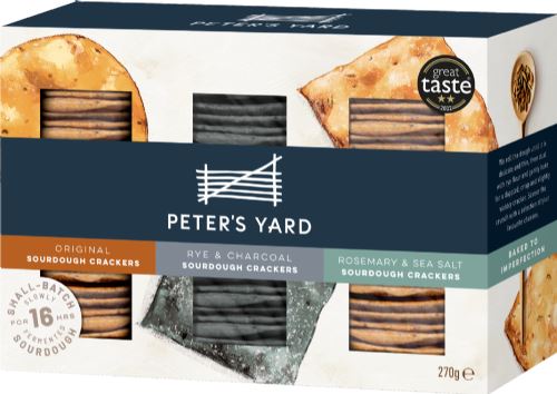 PETER'S YARD Sourdough Cracker Selection Box 270g