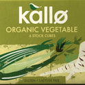 KALLO Organic Vegetable Stock Cubes 66g - 1 Case