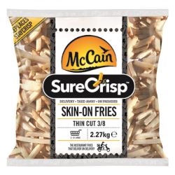 McCain Surecrisp Thin 3/8" Skin On Chips