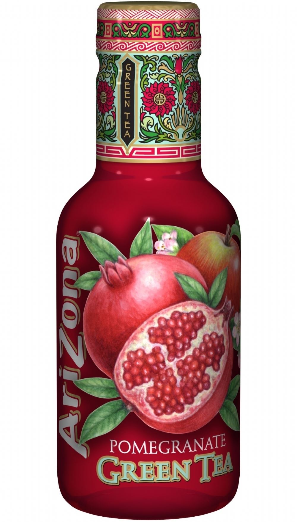ARIZONA Original Pomegranate Green Tea - PET 500ml - 1 Case