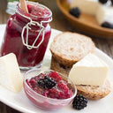 Vegan Spiced Apple and Blackberry compote