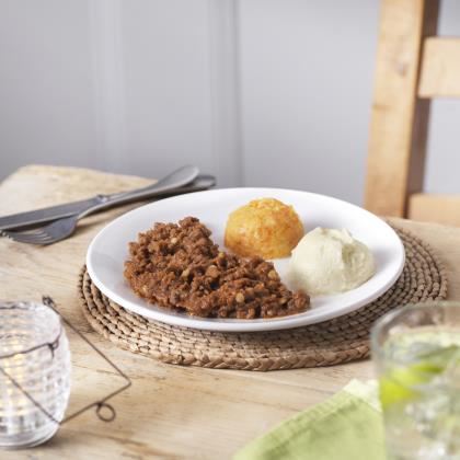 Simply Puree Level 5 Minced & Moist Beef Bolognese (Case of 12)