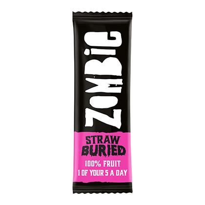 Zombie Apple & Strawberry StrawBuried Fruit Bar
