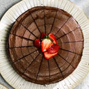 Vegan Chocolate Fudge Cake